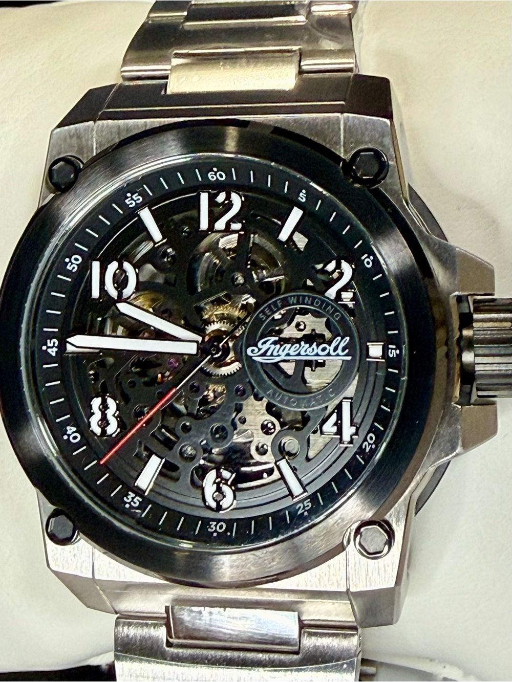 Ingersoll Anvil Skeleton Automatic Men’s Classic Watch - Picture 3 of 7